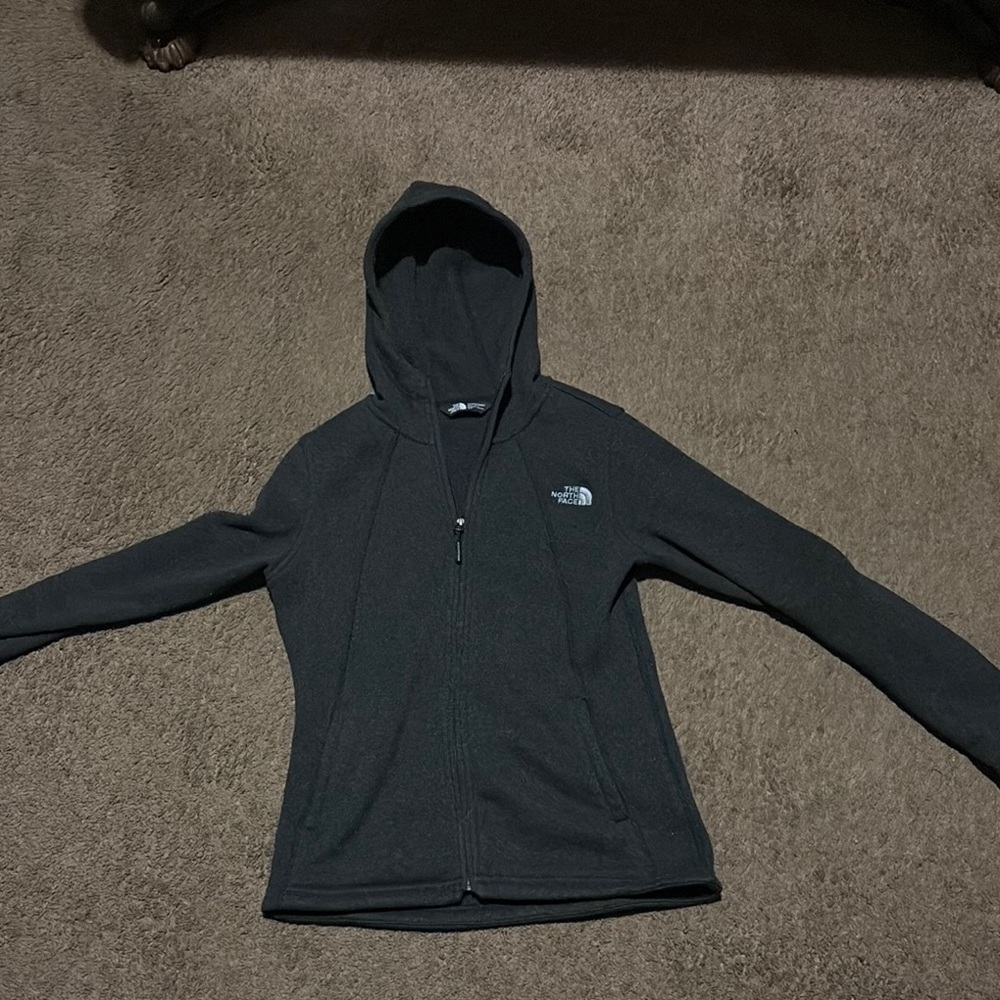 The North Face Charcoal Full-Zip Hoodie